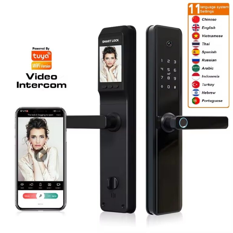 Электронный замок М1 Video call Tuya - Smart Goods